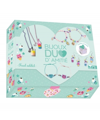 Bijoux Duo D Amitie - Foodaddict - Coffret Avec Accessoires