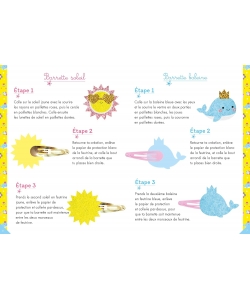 Mes Barrettes A Paillettes Happy Days - Coffret Avec Accessoires