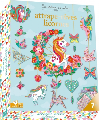 Attrape-Reves Licornes - Coffret Avec Accessoires Vert