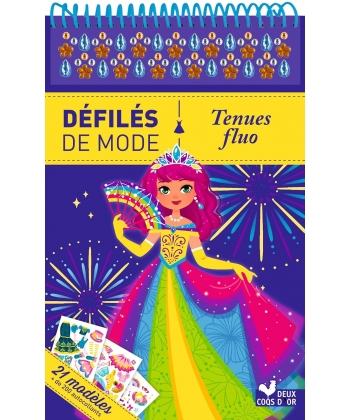 Defiles De Mode Tenues Fluo - Bloc Spirale