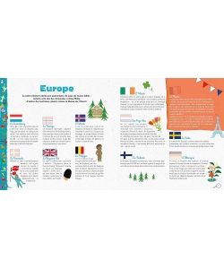 Je Decouvre Les Drapeaux - Coffret Avec Puzzle