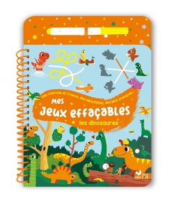 Mes Jeux Effacables - Les Dinosaures +Pen