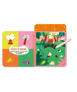 Mes Jeux Effacables - Les Dinosaures +Pen