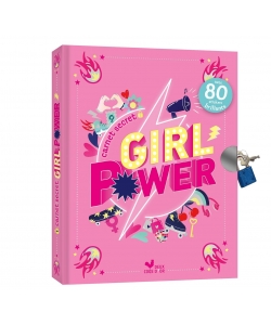 Mon Carnet Secret Girl Power +Cadenas