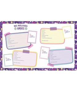 Mon Carnet Secret Girl Power +Cadenas