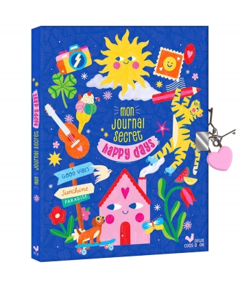 Mon Journal Secret Happy Days +Cadenas