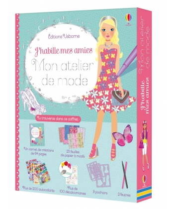 J Habille Mes Amies Coffret Mon Atelier De Mode