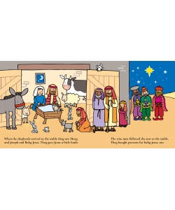 Usborne Christmas Touchy Feely The Nativity