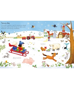 Poppy And Sam S Christmas Sticker Book