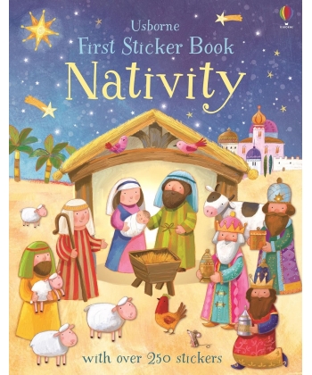 First Sticker Book Nativity