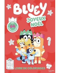 Bluey Livre De Coloriage Joyeux Noel