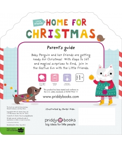 A Lift The Flap Book Little Friends Home For Christmas