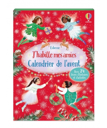 Usborne J Habille Mes Amies Calendrier De L Avent Noel