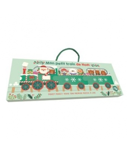 Mon Petit Train De Noel Puzzle A Lire