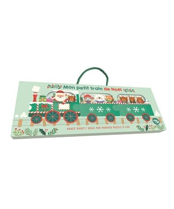Mon Petit Train De Noel Puzzle A Lire