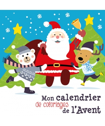 Mon Calendrier De Coloriages De L`Avent Noel