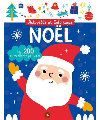 Mes Autocollants Pailletes Noel Activites Et Coloriages