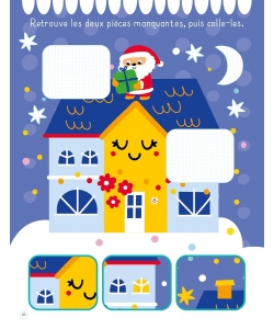 Mes Autocollants Pailletes Noel Activites Et Coloriages