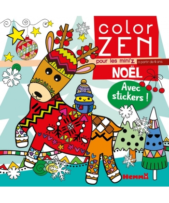 Colour Zen Pour Les Miniz Noel