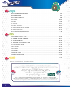 Les Incollables - Pokemon - Toute Mon Annee De Ce2