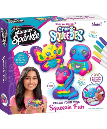 Crazart Color Your Own Squeezie Fun Tc65586