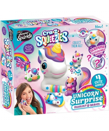 Crazart Squeezies Surprise Mommies And Babies Tc65618