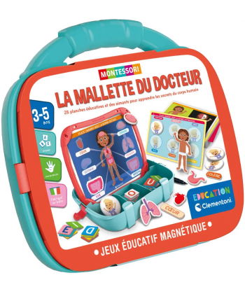 Education Clementoni Magnetic Case Corps Et Emotions Tc52851