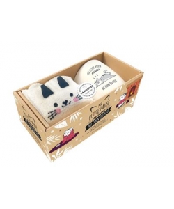 Coffret Ma Petite Pause Miaou Au Coin Du Feu +Mug +Chaussettes