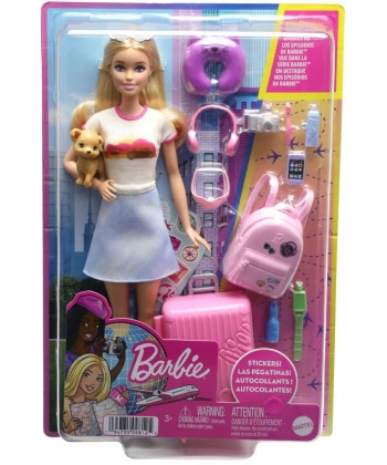 Mattel Barbie Travel Doll Mtbbhjy18