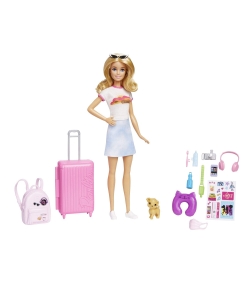 Mattel Barbie Travel Doll Mtbbhjy18