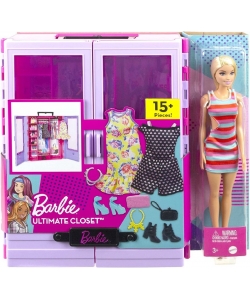Mattel Barbie Ultimate Closet + Doll Mtbbhjl66
