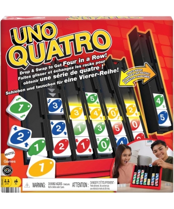 Mattel Uno Card Quatro Mtgmhpf82