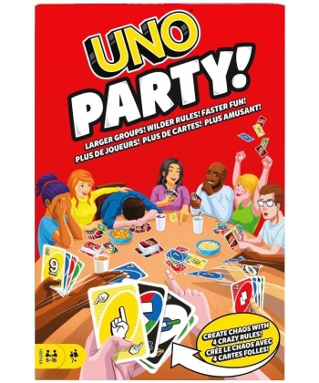 Mattel Uno Card Party Mtgmhmy49