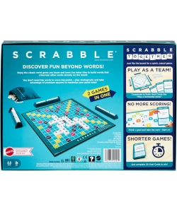 Mattel Scrabble Core Refresh English Mtgmhwd43