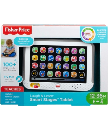Fisher-Price Smart Stages Tablet Grey Mtfpcdg33