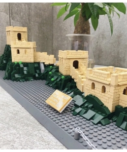 Wange Lego The Great Wall Of China 1407Pcs 6216