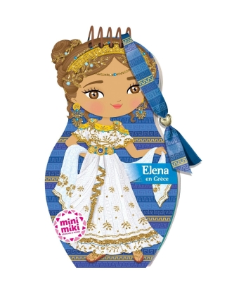 Minimiki Carnet Creatif - Elena En Grece (Avec Un Bracelet) Nouvelle Edition