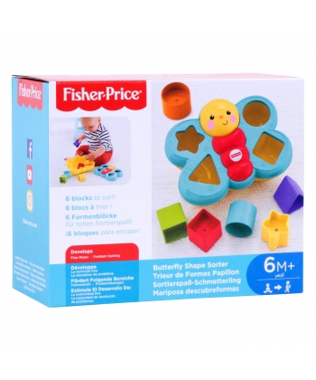 Fisher Price Butterfly Shape Sorter Mtfpdc22