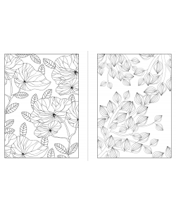 100 Coloriages - Fleurs Sauvages