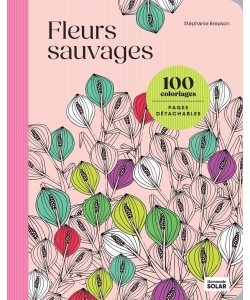 100 Coloriages - Fleurs Sauvages