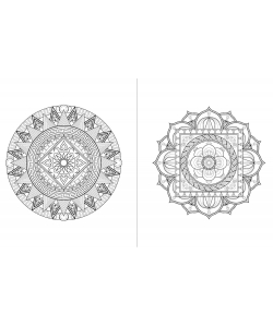 100 Coloriages - Mandalas Serenite
