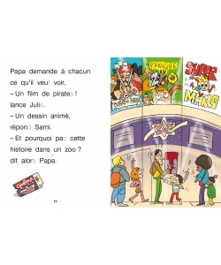J Apprends A Lire Avec Sami Et Julie Cp Niv 2 Sami Et Julie Adorent Le Cinema