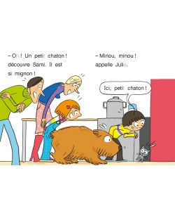J Apprends A Lire Avec Sami Et Julie Cp Niv 2 Un Chat Chez Sami Et Julie