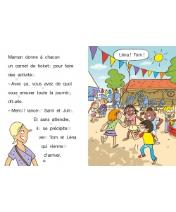 J Apprends A Lire Avec Sami Et Julie Cp Niv 3 La Fete De L Ecole