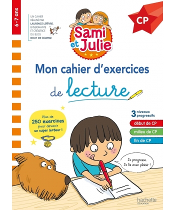 Sami Et Julie Cp - Mon Cahier D Exercices De Lecture