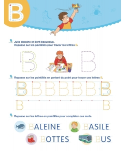 Sami Et Julie Mon Cahier Effacable - J Ecris Les Majuscules