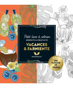 Petit Livre A Colorier - Farniente A La Plage