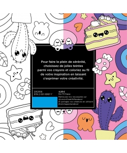 Petit Livre A Colorier - Kawaii
