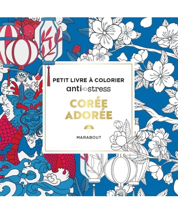 Petit Livre A Colorier Anti-Stress - Coree Adoree
