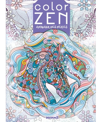 Color Zen - Animaux Des Neiges